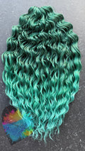 Kate 300 Gram 60 cm - Grøn Ombre