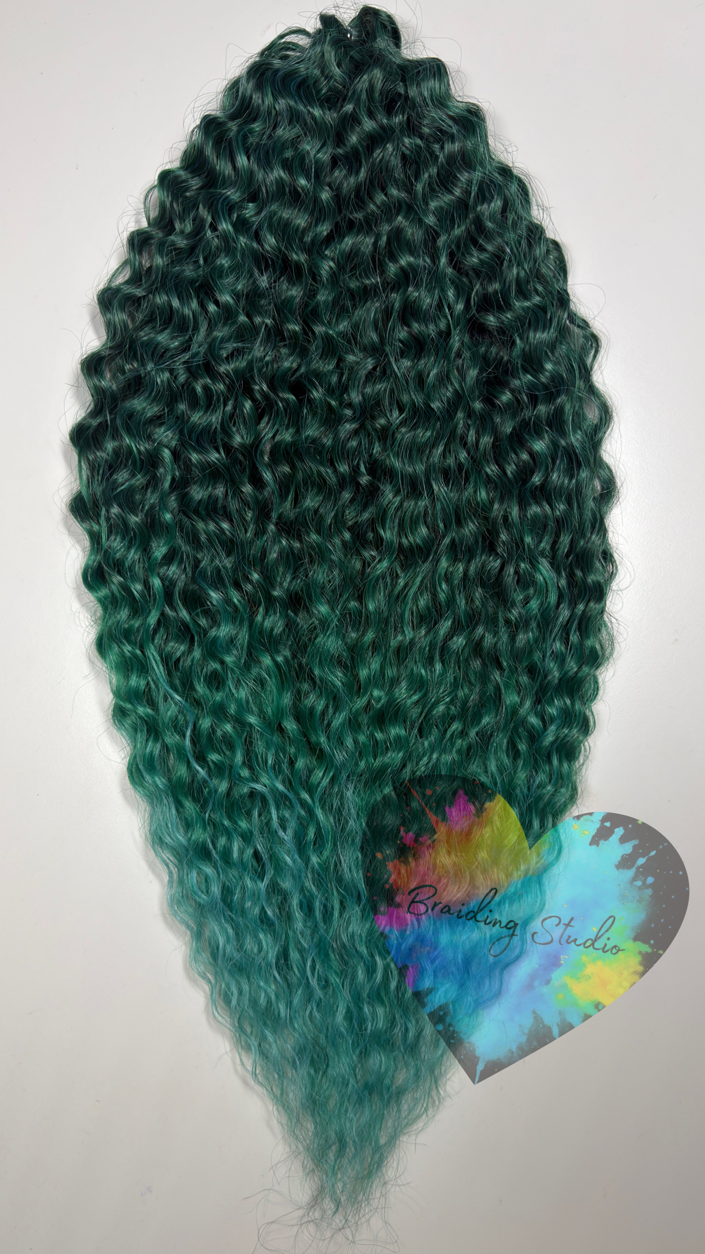 Ariel 300 Gram 55 cm : Grøn - Ombre