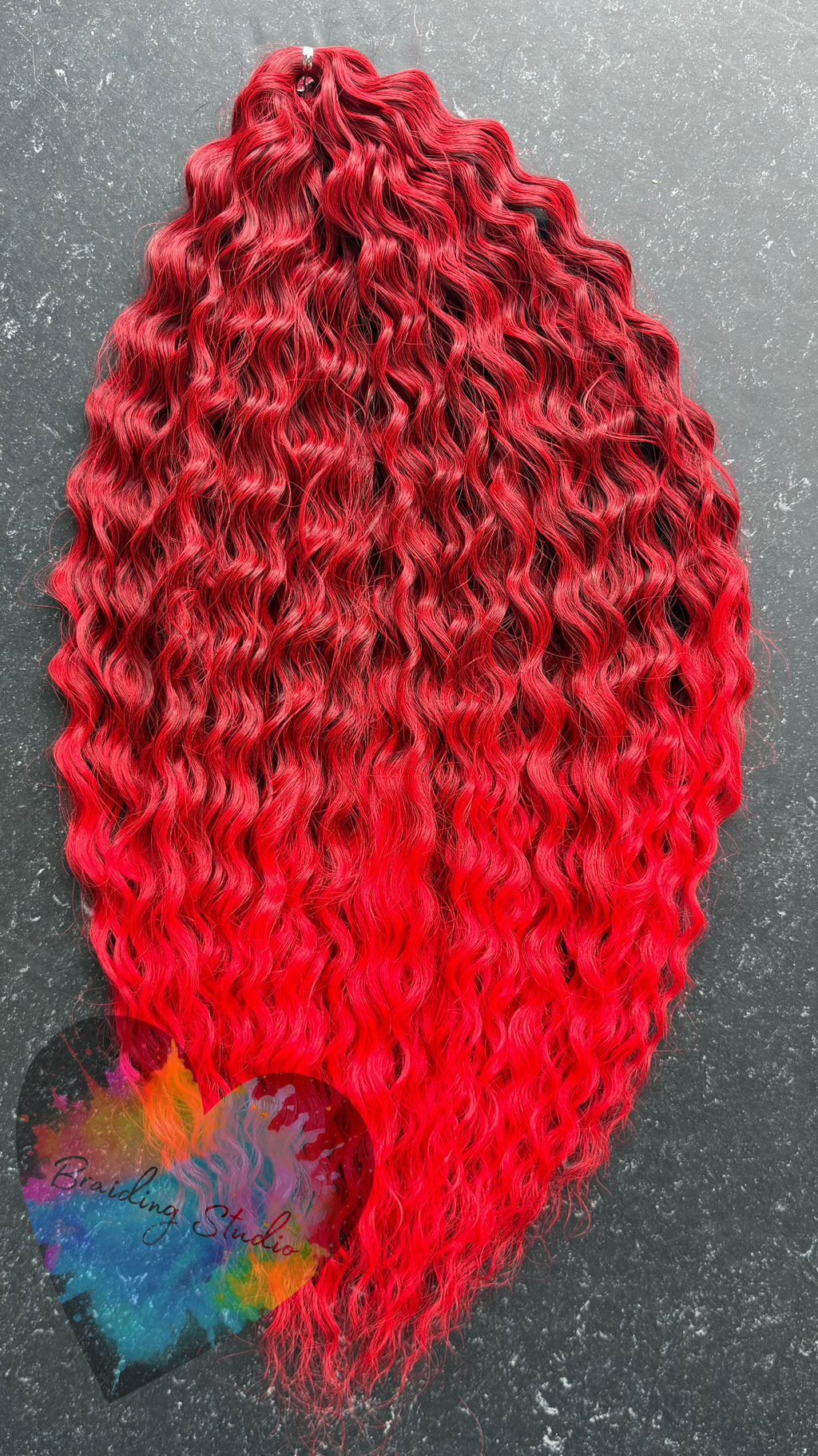 Ariel 300 Gram 55 cm : Rød - Ombre