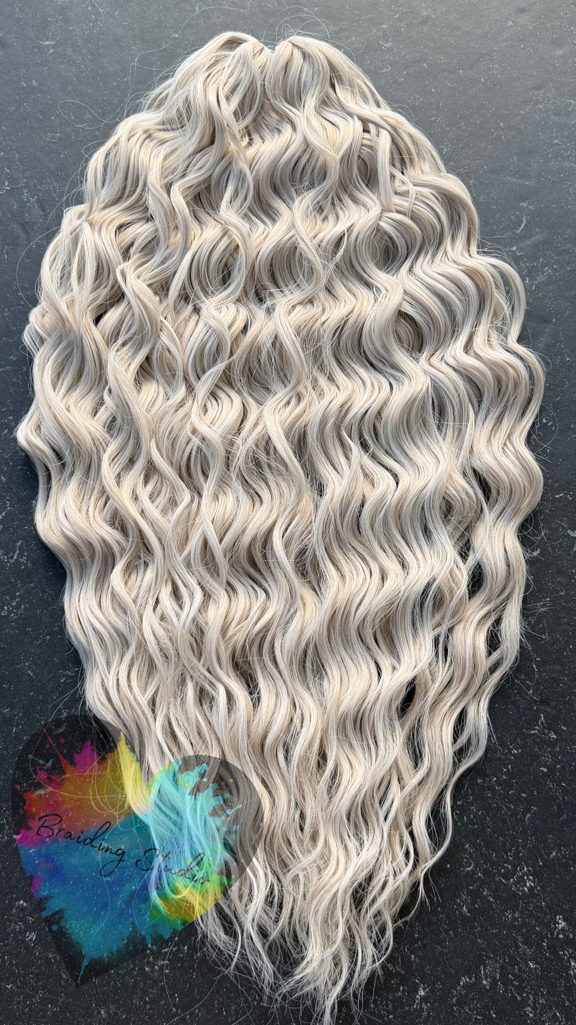 Kate 300 Gram 60 cm - Platinblond