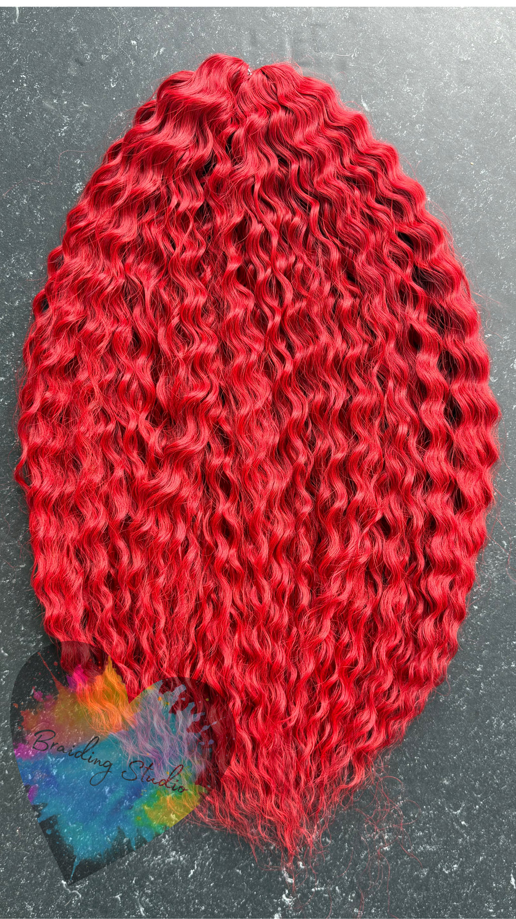 Ariel 300 Gram 55 cm : Mørk rød