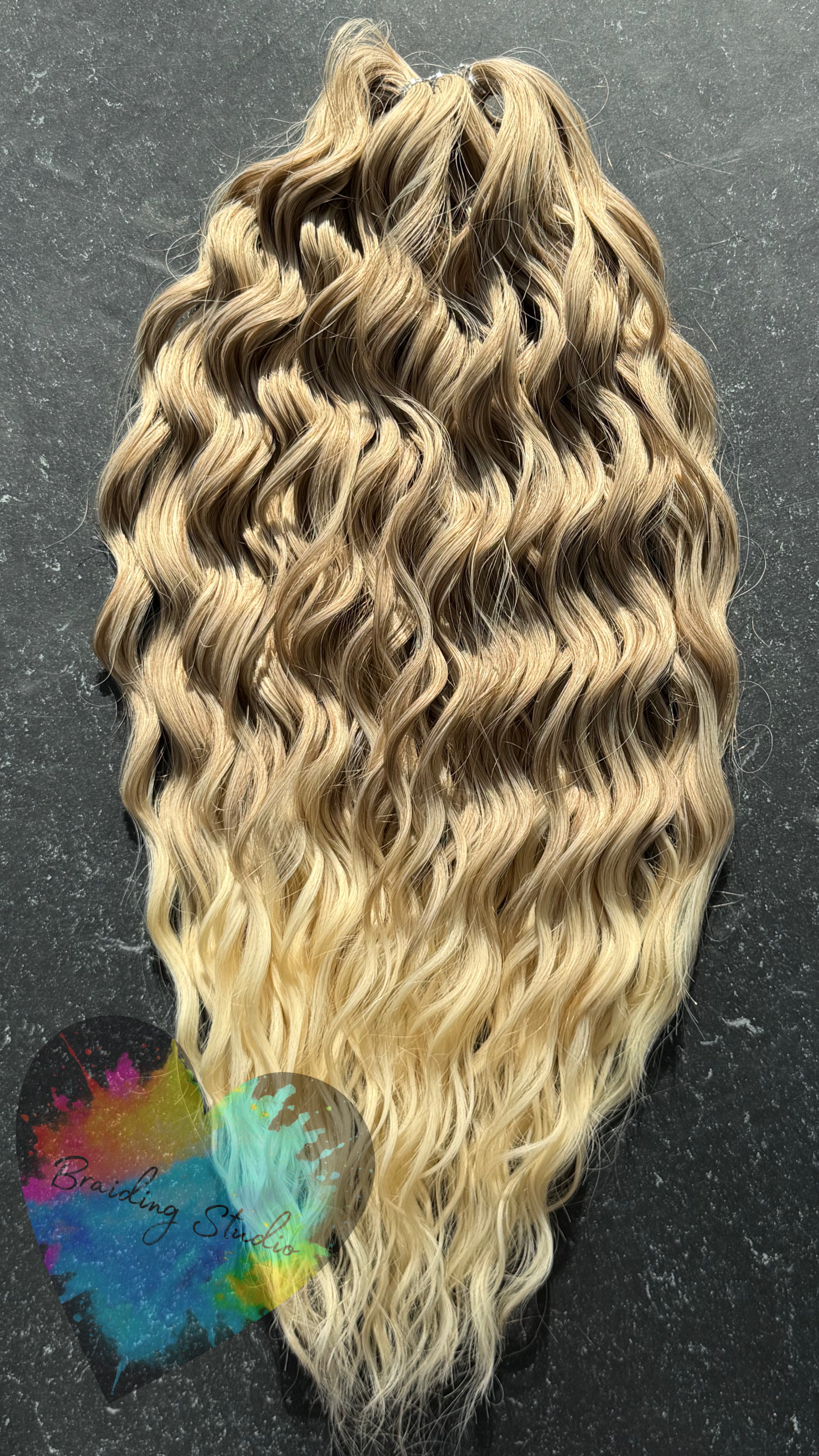 Kate 300 Gram 60 cm - Blond - Ombre