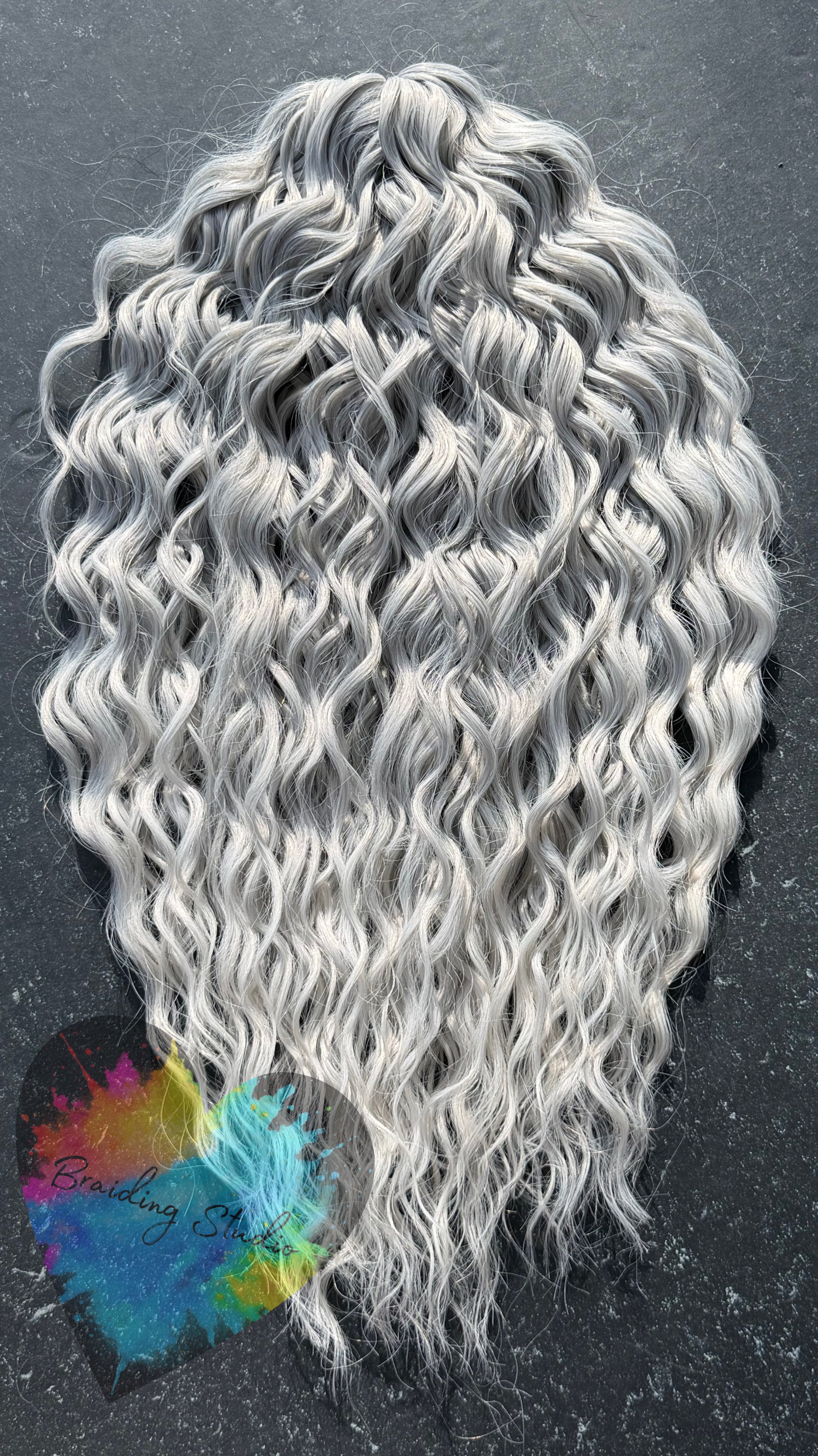 Kate 300 Gram 60 cm - Grå - Ombre