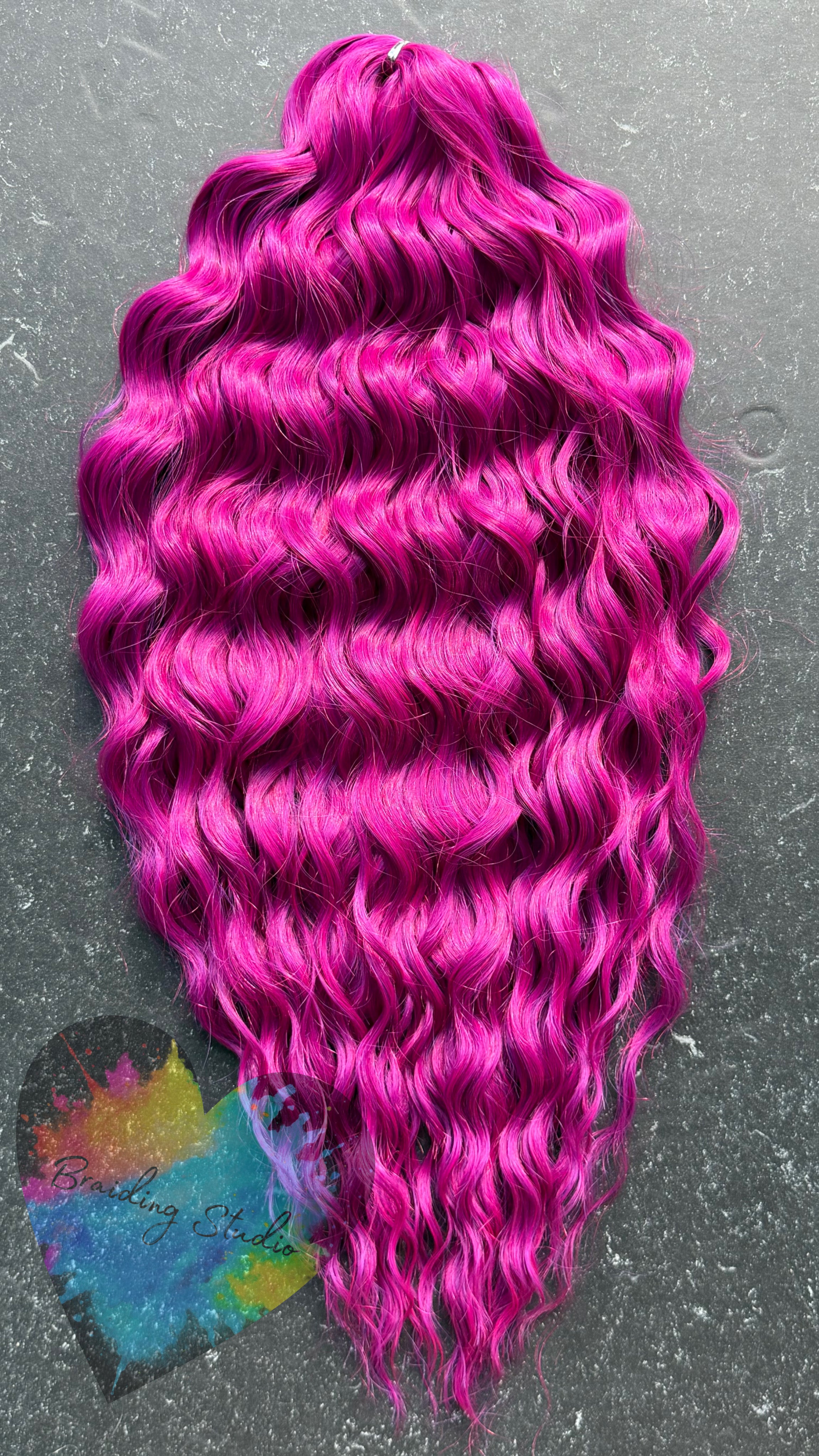 Kate 300 Gram 60 cm - Neon - Lilla