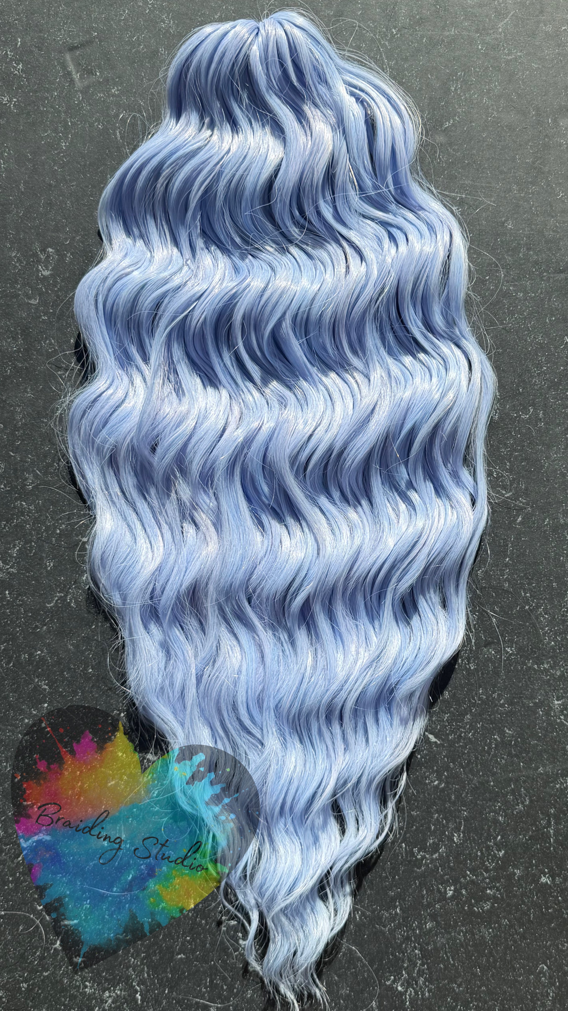 Anna 300 Gram 60 cm - Soft Indigo