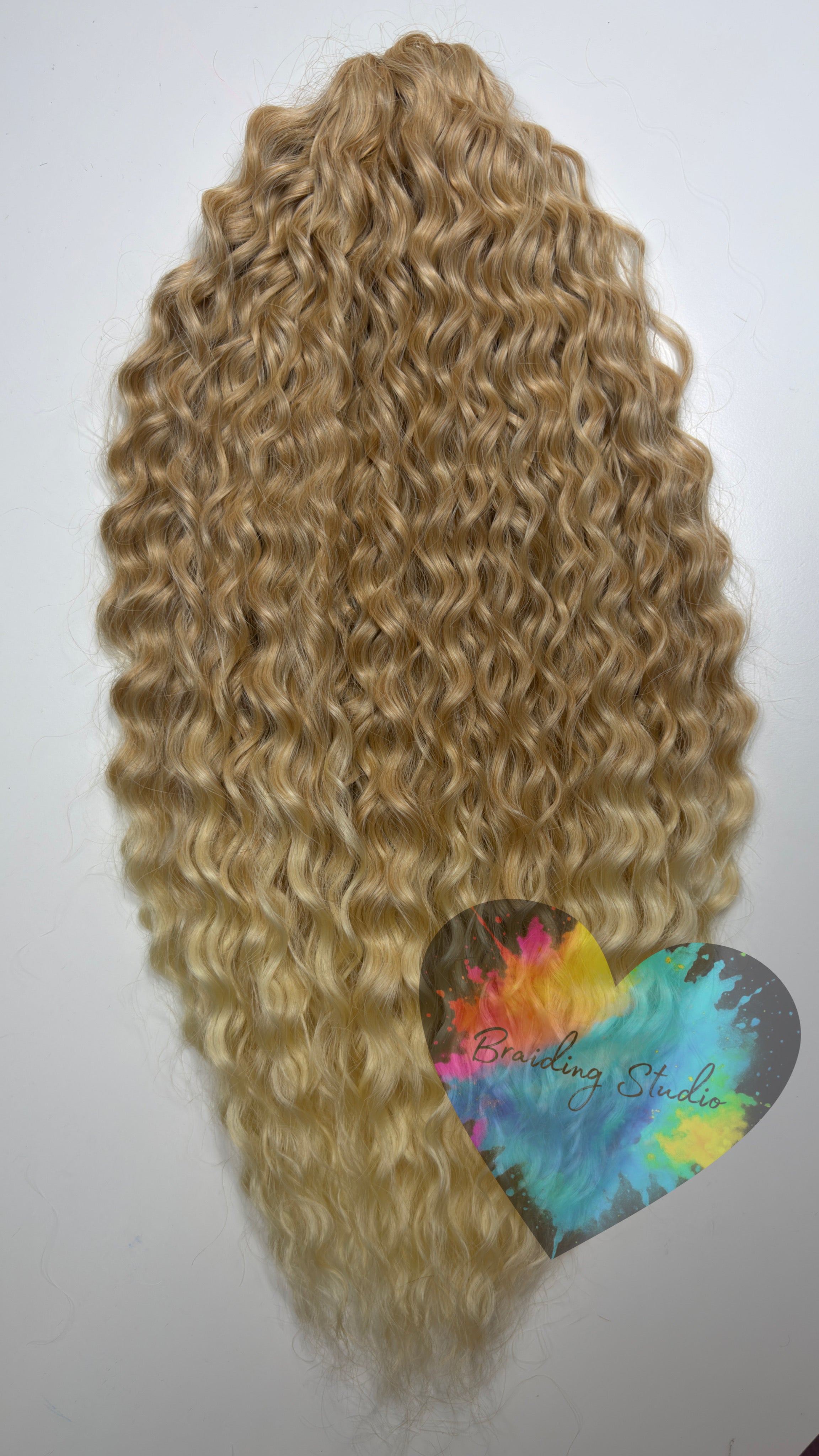 Ariel 300 Gram 55 cm : Gyldenblond - Ombre