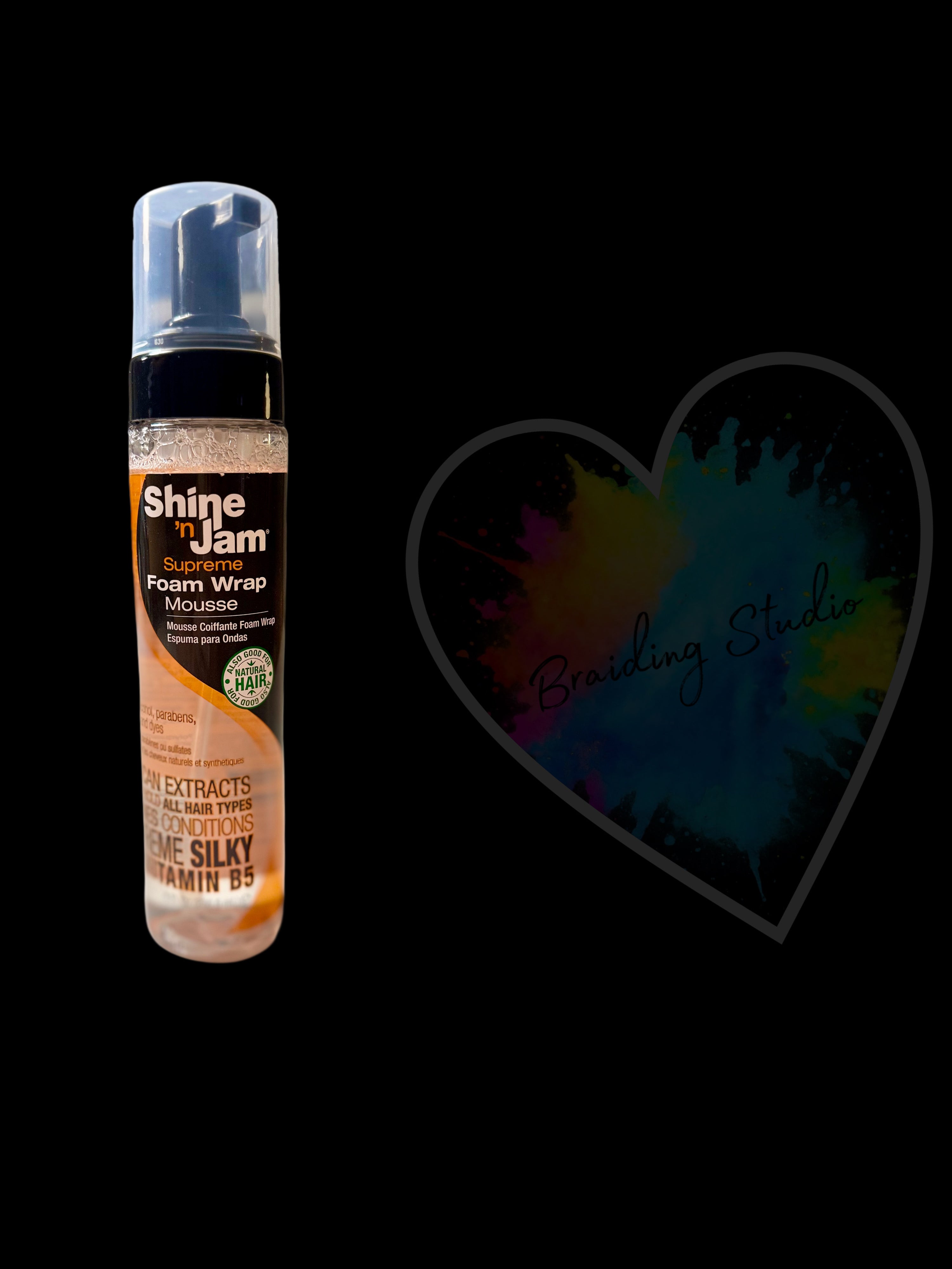 Shine 'n Jam Supreme Foam Wrap Mousse 237 ml