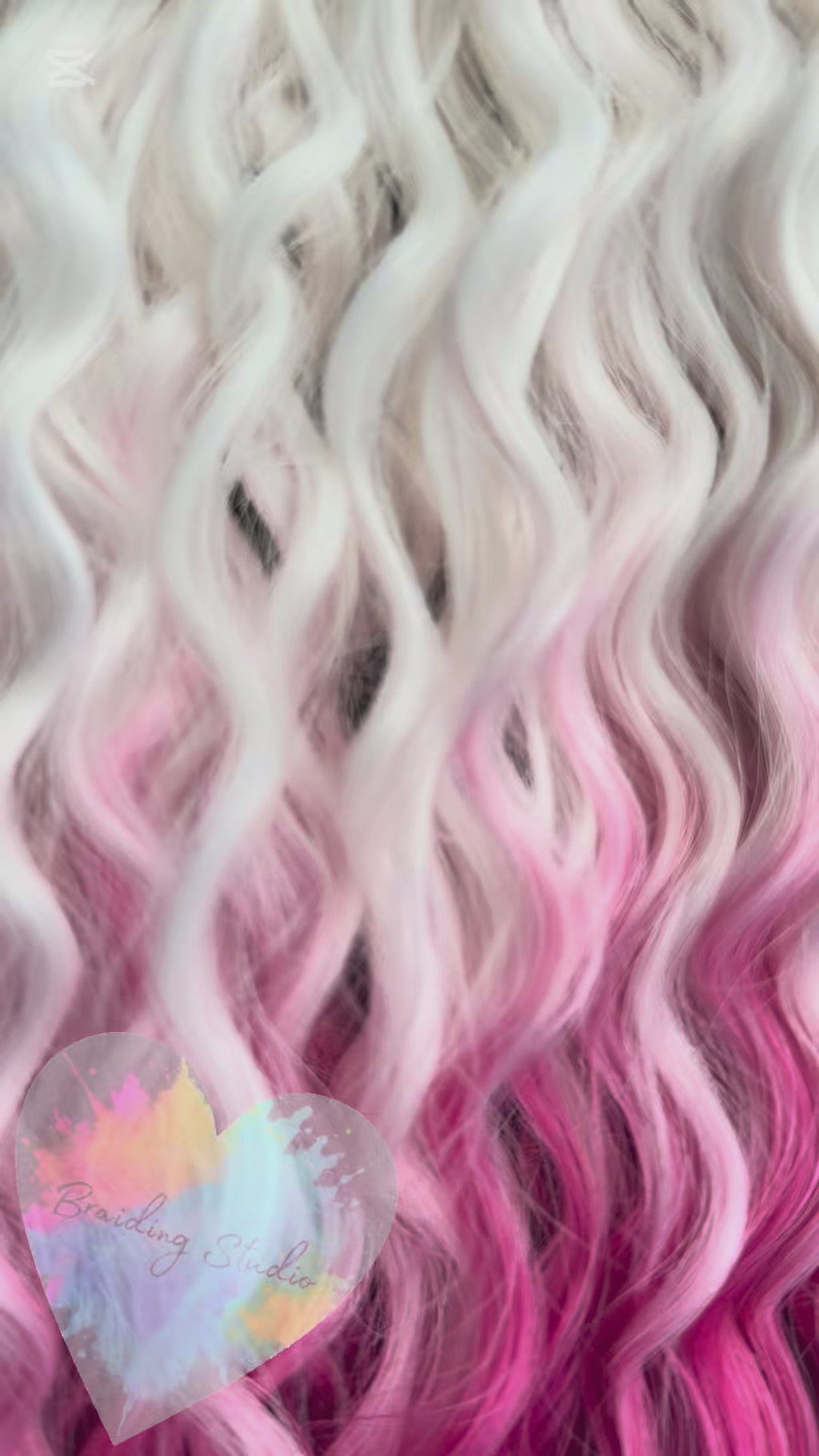 Ariel 300 Gram 55 cm - Pink Candy